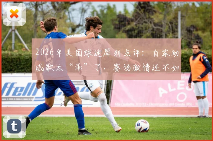 2026年美国球迷犀利点评：自家助威歌太“乖”了，赛场激情还不如中学生期末考试？深度对比欧美球迷文化差异